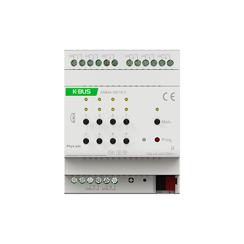 בקר 8 הפעלות משולב תריסים