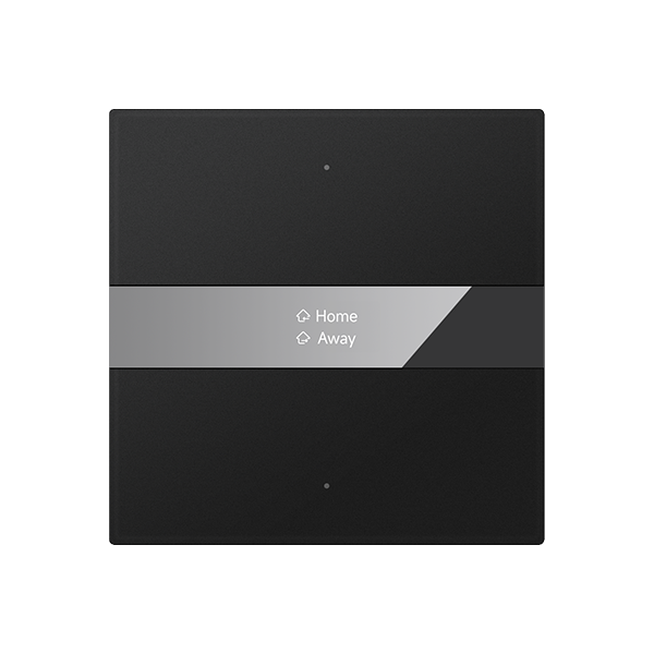 מפסק חכם 2 הפעלות זכוכית לבן