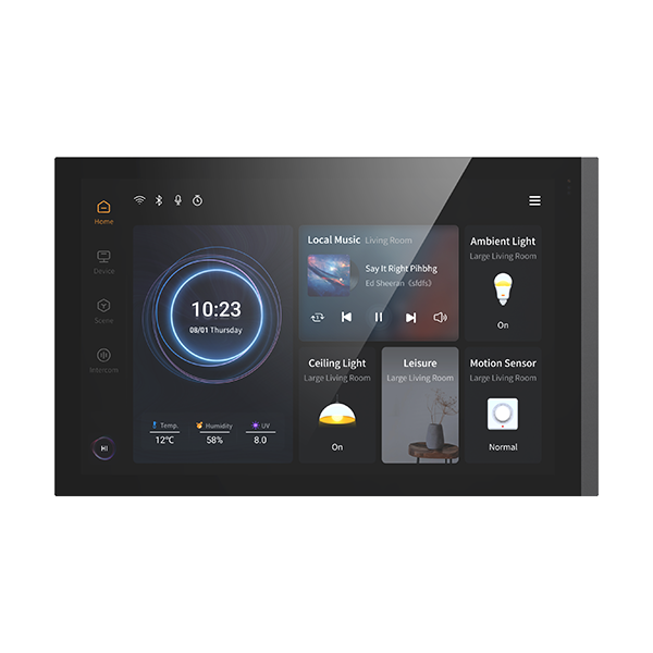 מסך מגע חכם  S10 כולל מיזוג POE