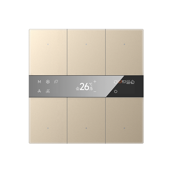 מפסק חכם 6 הפעלות למיזוג ואודיו